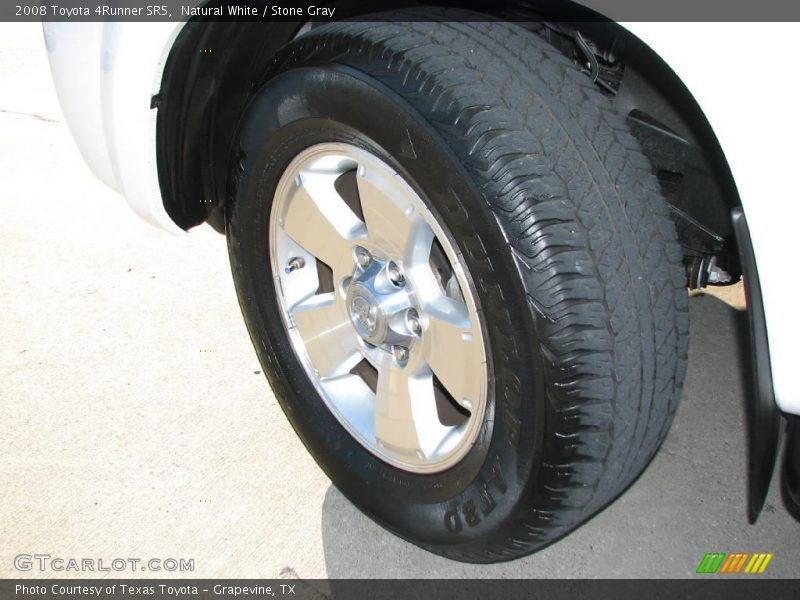 Natural White / Stone Gray 2008 Toyota 4Runner SR5