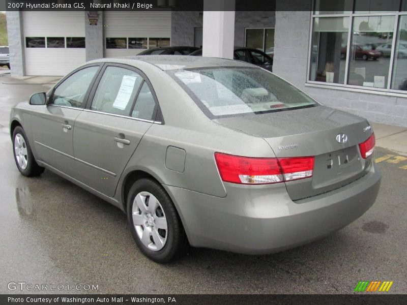 Natural Khaki / Beige 2007 Hyundai Sonata GLS