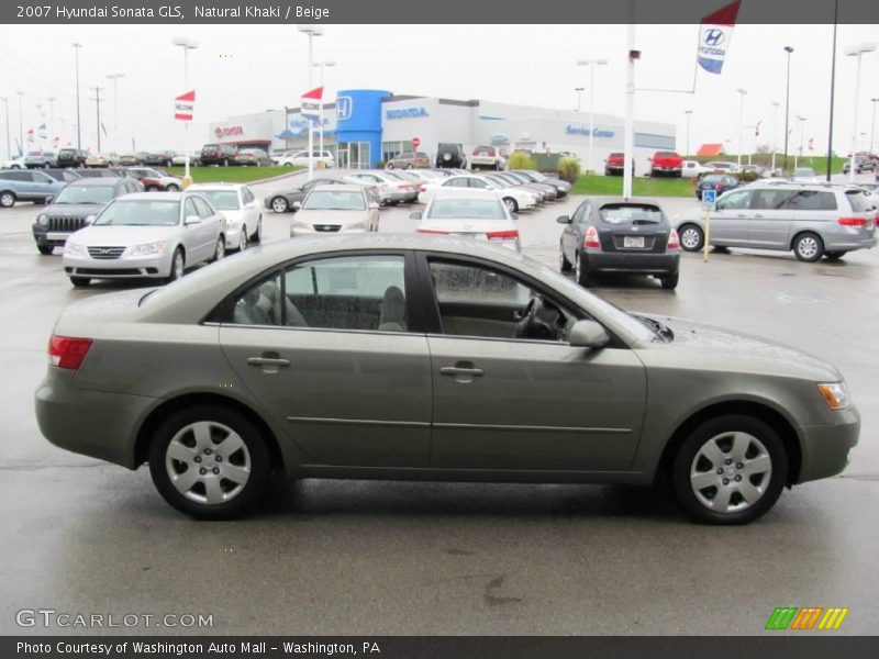 Natural Khaki / Beige 2007 Hyundai Sonata GLS