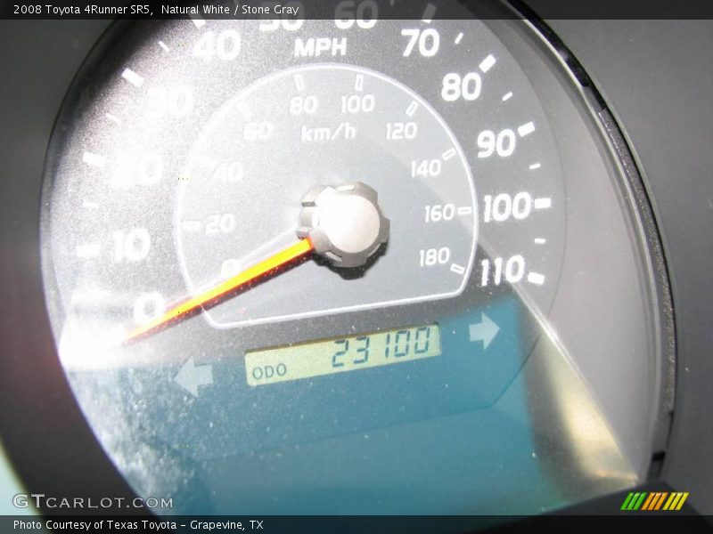Natural White / Stone Gray 2008 Toyota 4Runner SR5