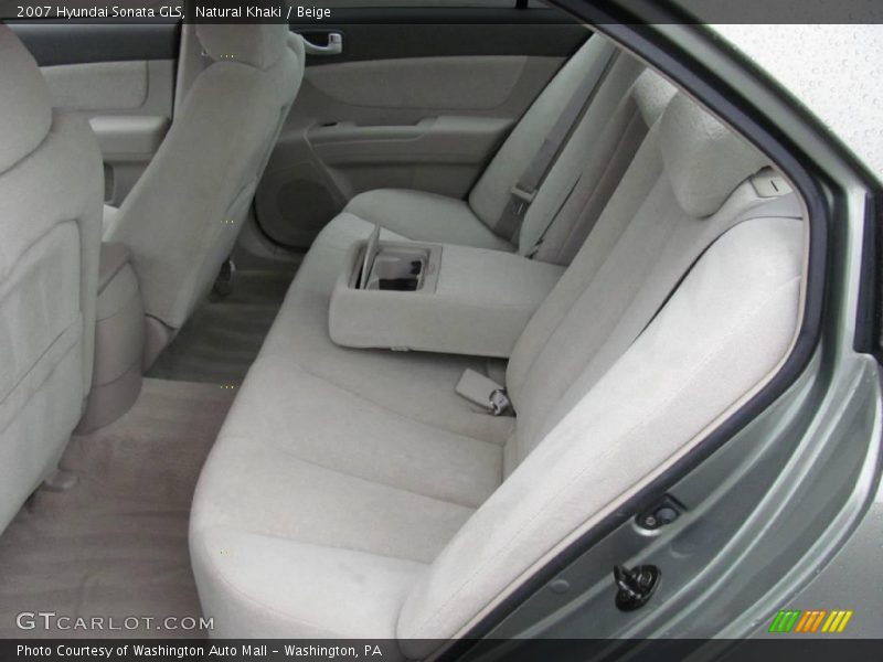 Natural Khaki / Beige 2007 Hyundai Sonata GLS