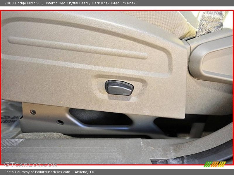 Inferno Red Crystal Pearl / Dark Khaki/Medium Khaki 2008 Dodge Nitro SLT