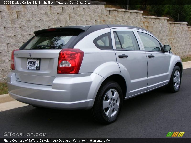 Bright Silver Metallic / Dark Slate Gray 2008 Dodge Caliber SE