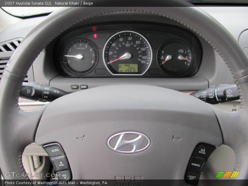 Natural Khaki / Beige 2007 Hyundai Sonata GLS