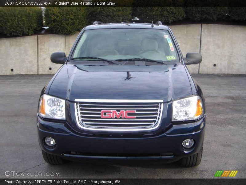 Midnight Blue Metallic / Light Gray 2007 GMC Envoy SLE 4x4