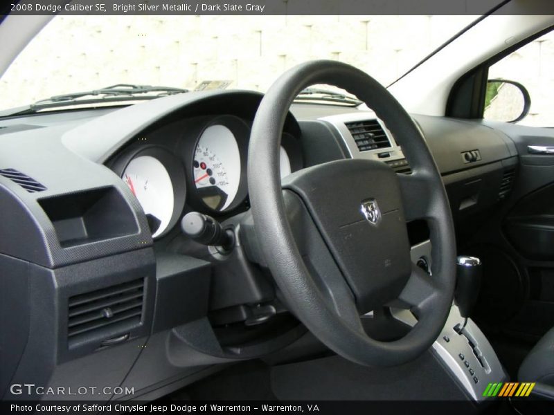 Bright Silver Metallic / Dark Slate Gray 2008 Dodge Caliber SE