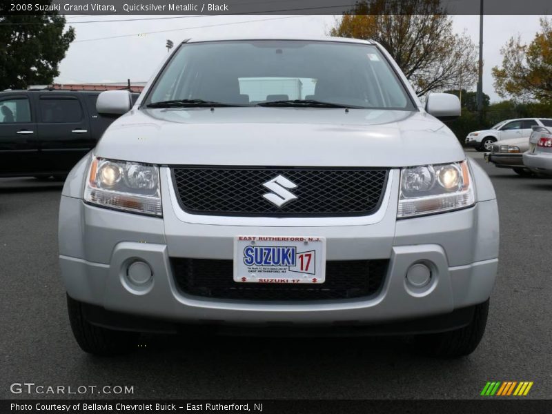 Quicksilver Metallic / Black 2008 Suzuki Grand Vitara