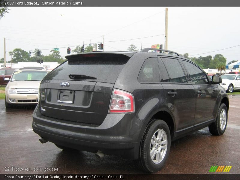 Carbon Metallic / Camel 2007 Ford Edge SE