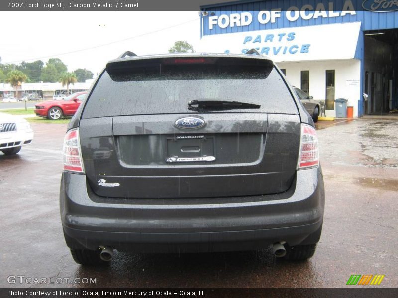 Carbon Metallic / Camel 2007 Ford Edge SE