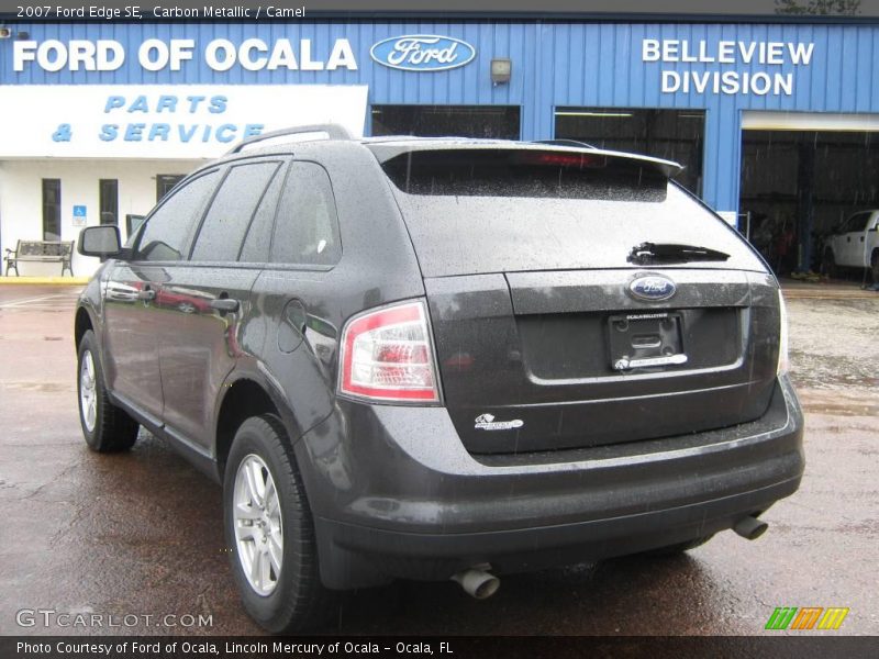 Carbon Metallic / Camel 2007 Ford Edge SE