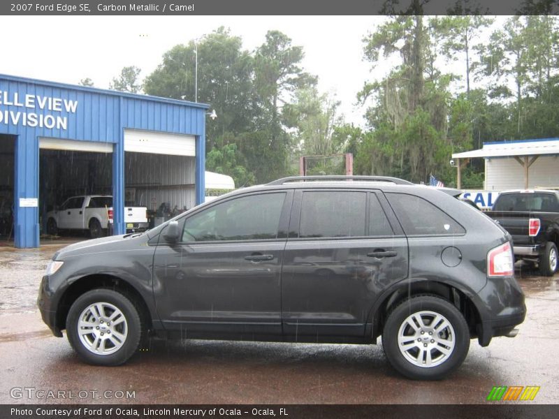 Carbon Metallic / Camel 2007 Ford Edge SE