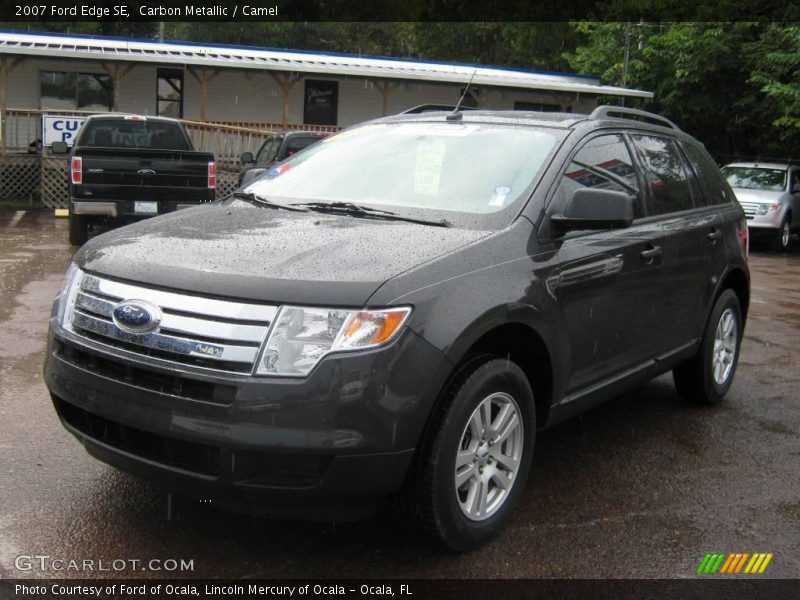Carbon Metallic / Camel 2007 Ford Edge SE