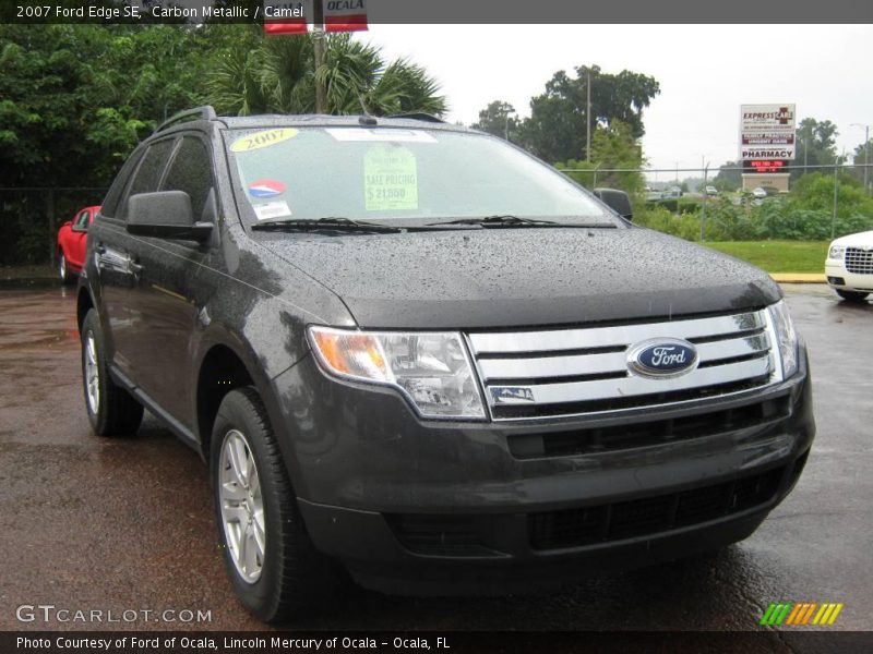 Carbon Metallic / Camel 2007 Ford Edge SE