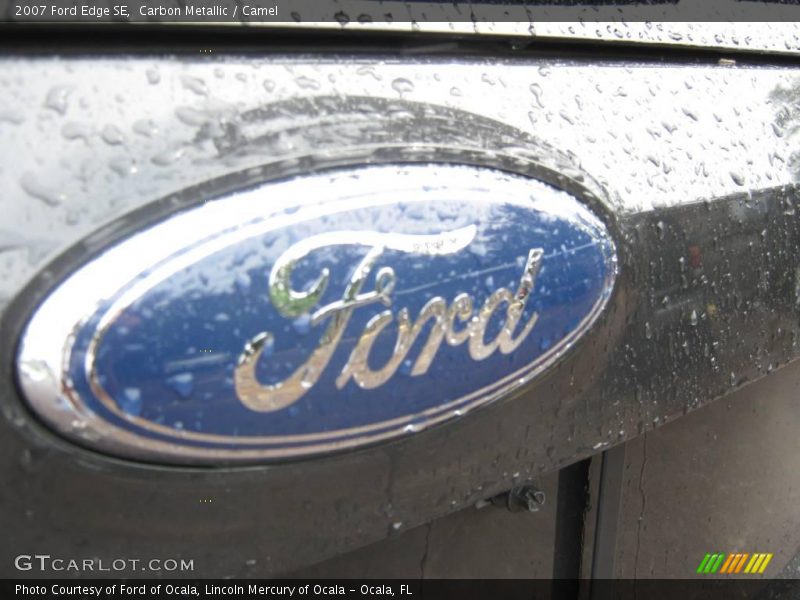 Carbon Metallic / Camel 2007 Ford Edge SE