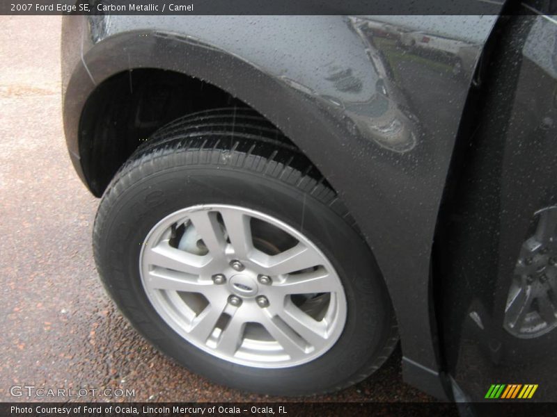 Carbon Metallic / Camel 2007 Ford Edge SE