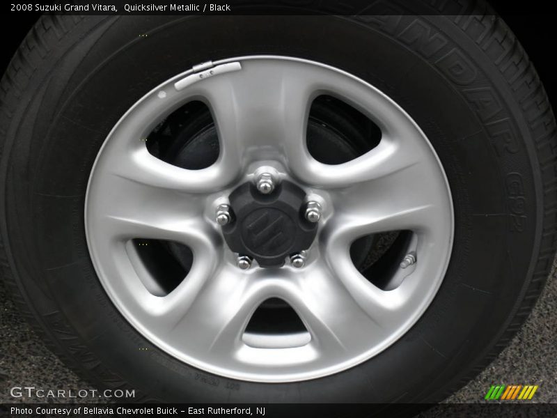 Quicksilver Metallic / Black 2008 Suzuki Grand Vitara