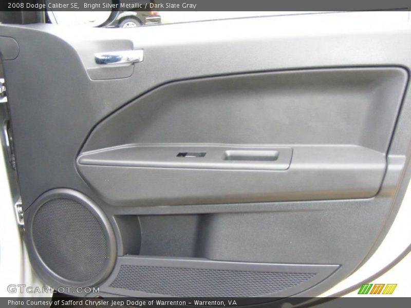 Bright Silver Metallic / Dark Slate Gray 2008 Dodge Caliber SE