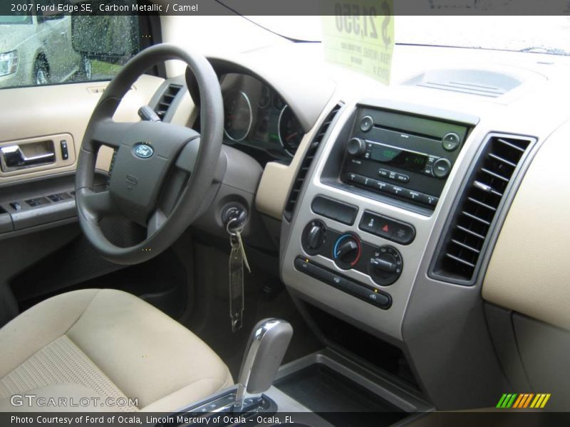Carbon Metallic / Camel 2007 Ford Edge SE