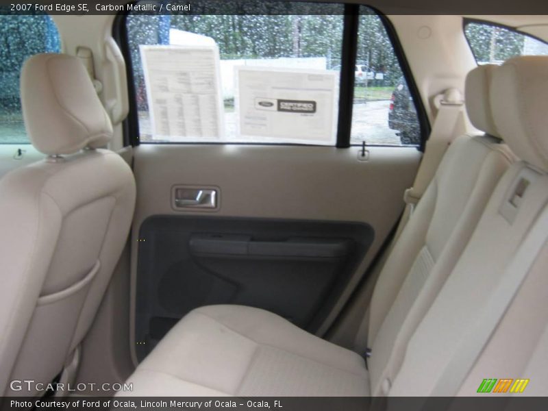 Carbon Metallic / Camel 2007 Ford Edge SE