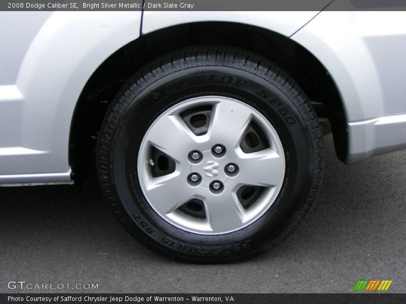 Bright Silver Metallic / Dark Slate Gray 2008 Dodge Caliber SE