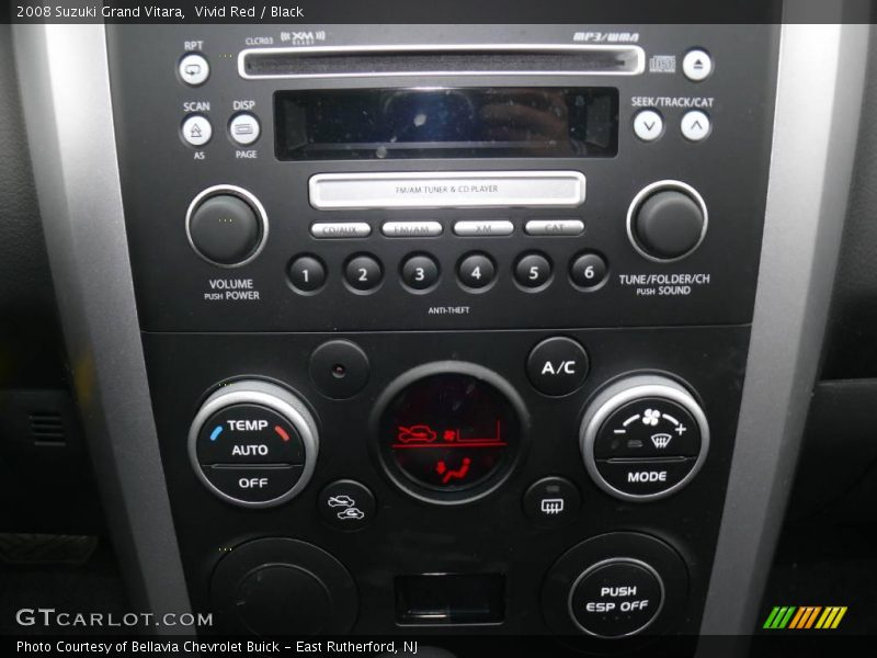 Vivid Red / Black 2008 Suzuki Grand Vitara