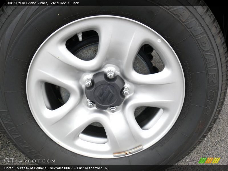 Vivid Red / Black 2008 Suzuki Grand Vitara