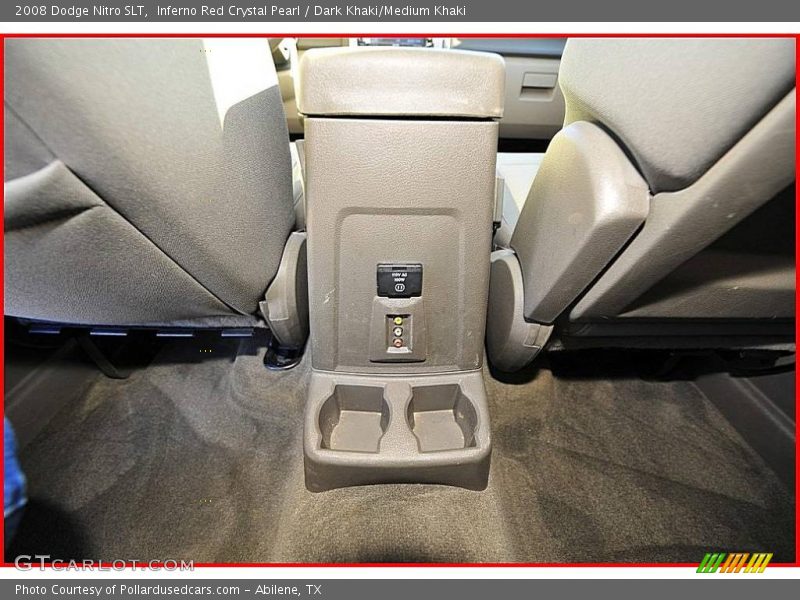 Inferno Red Crystal Pearl / Dark Khaki/Medium Khaki 2008 Dodge Nitro SLT