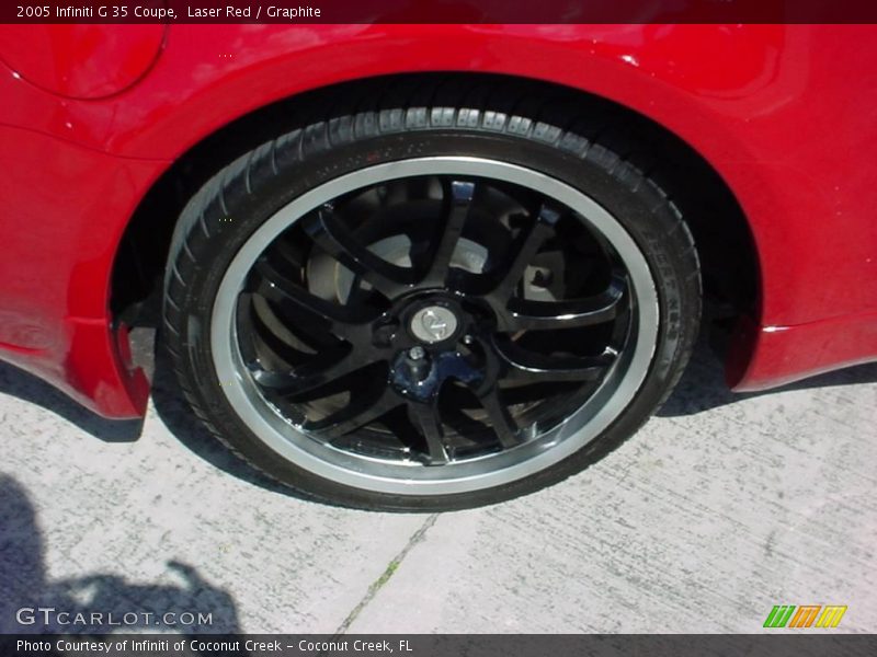Laser Red / Graphite 2005 Infiniti G 35 Coupe