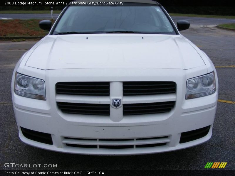 Stone White / Dark Slate Gray/Light Slate Gray 2008 Dodge Magnum