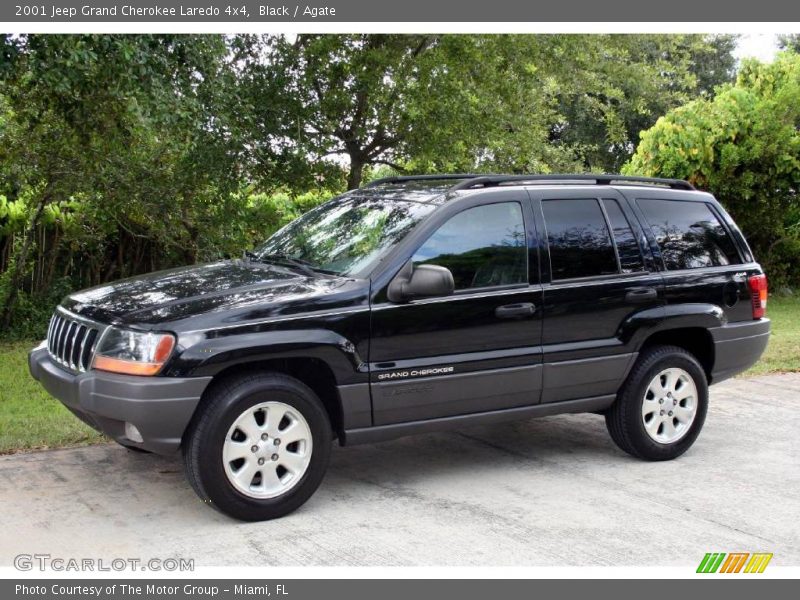 Black / Agate 2001 Jeep Grand Cherokee Laredo 4x4