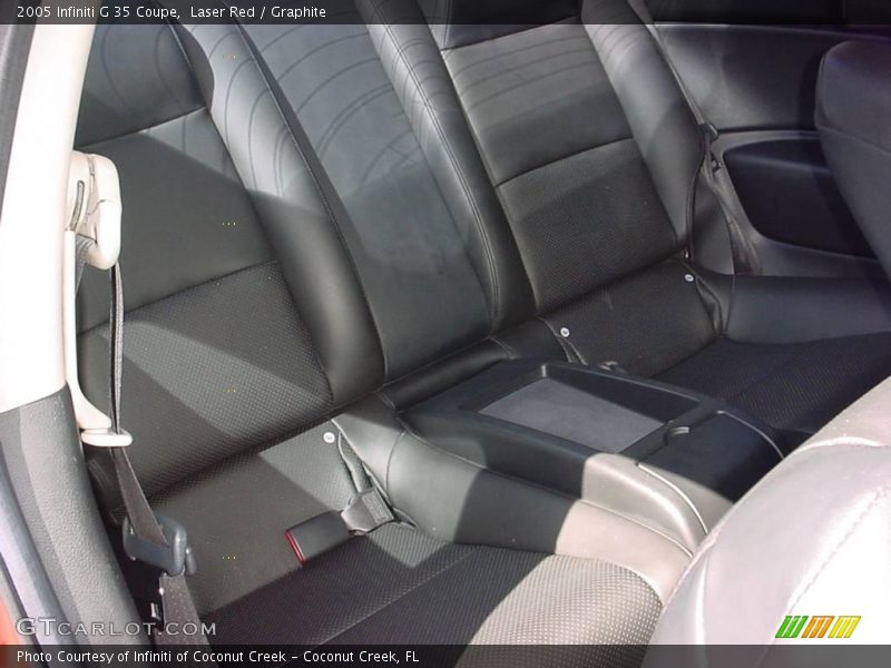 Laser Red / Graphite 2005 Infiniti G 35 Coupe
