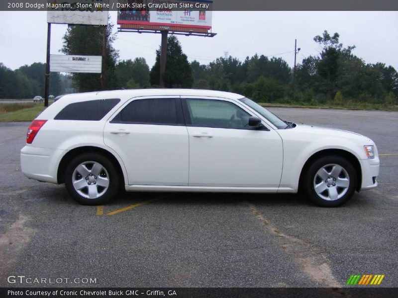 Stone White / Dark Slate Gray/Light Slate Gray 2008 Dodge Magnum