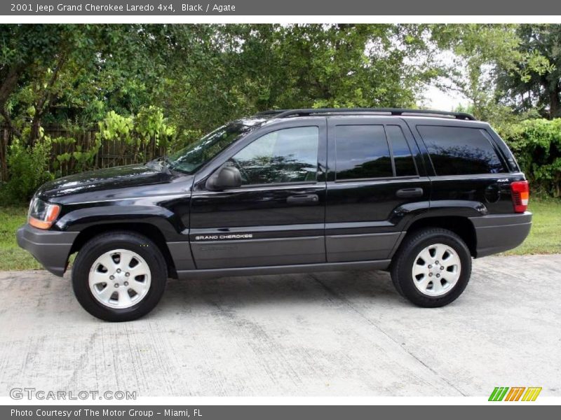 Black / Agate 2001 Jeep Grand Cherokee Laredo 4x4