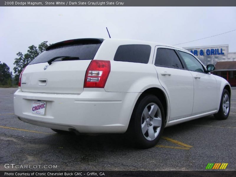 Stone White / Dark Slate Gray/Light Slate Gray 2008 Dodge Magnum