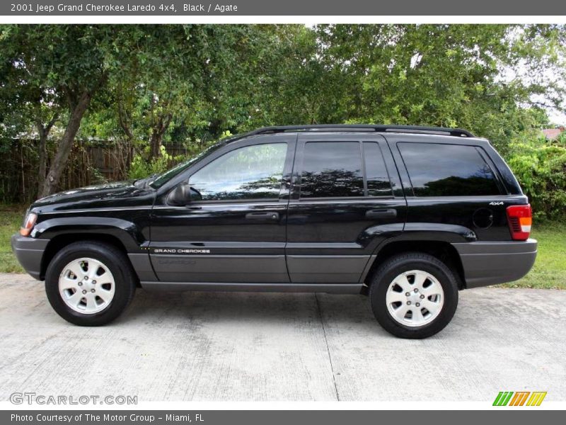 Black / Agate 2001 Jeep Grand Cherokee Laredo 4x4