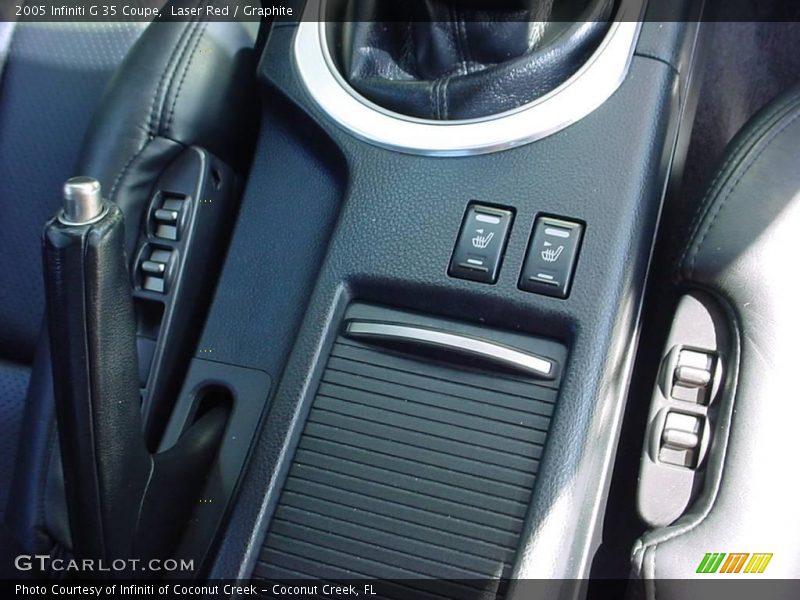 Laser Red / Graphite 2005 Infiniti G 35 Coupe