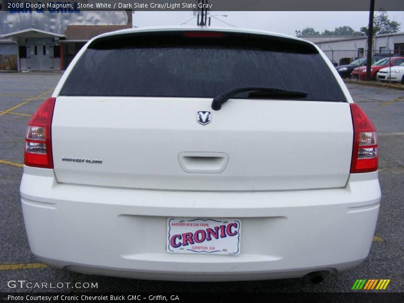 Stone White / Dark Slate Gray/Light Slate Gray 2008 Dodge Magnum