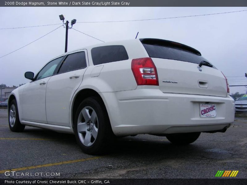 Stone White / Dark Slate Gray/Light Slate Gray 2008 Dodge Magnum