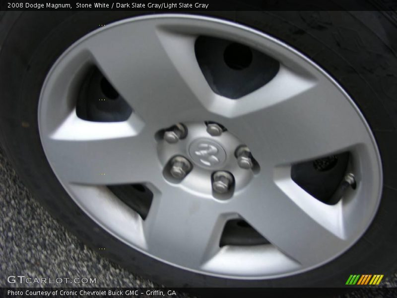 Stone White / Dark Slate Gray/Light Slate Gray 2008 Dodge Magnum