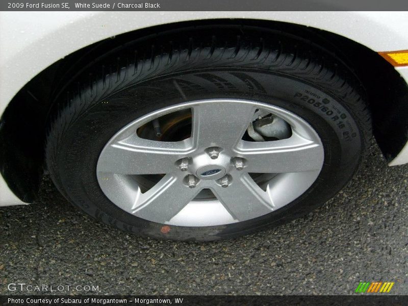 White Suede / Charcoal Black 2009 Ford Fusion SE