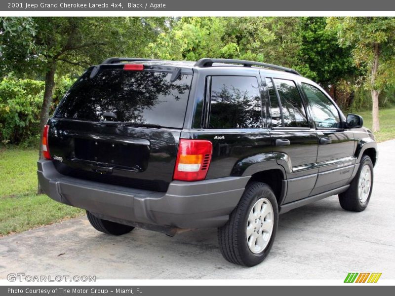 Black / Agate 2001 Jeep Grand Cherokee Laredo 4x4