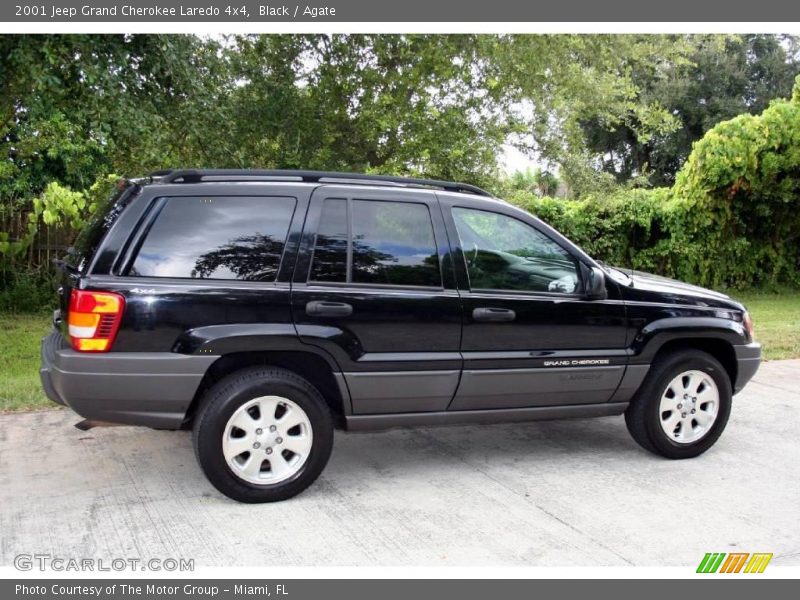 Black / Agate 2001 Jeep Grand Cherokee Laredo 4x4