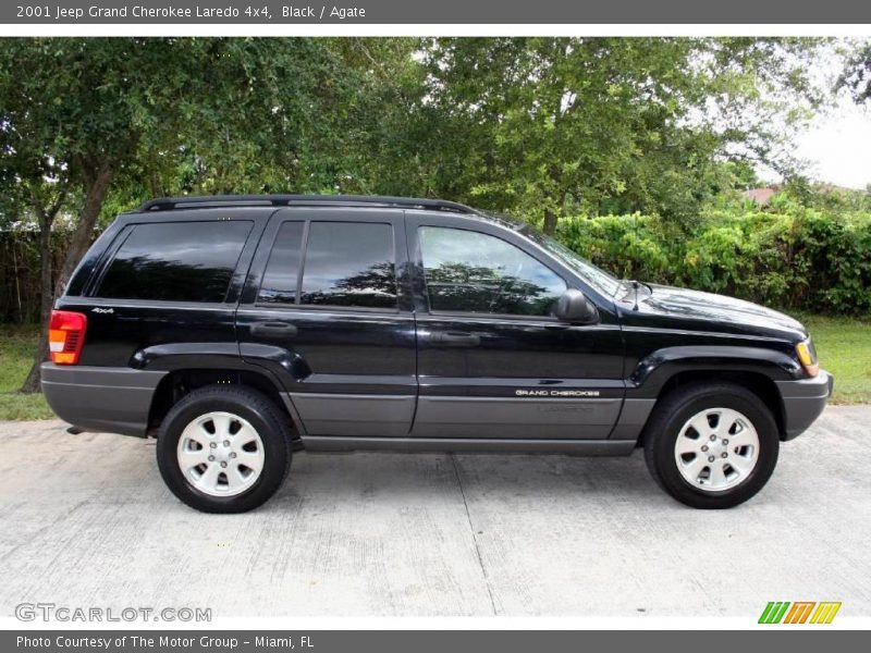 Black / Agate 2001 Jeep Grand Cherokee Laredo 4x4