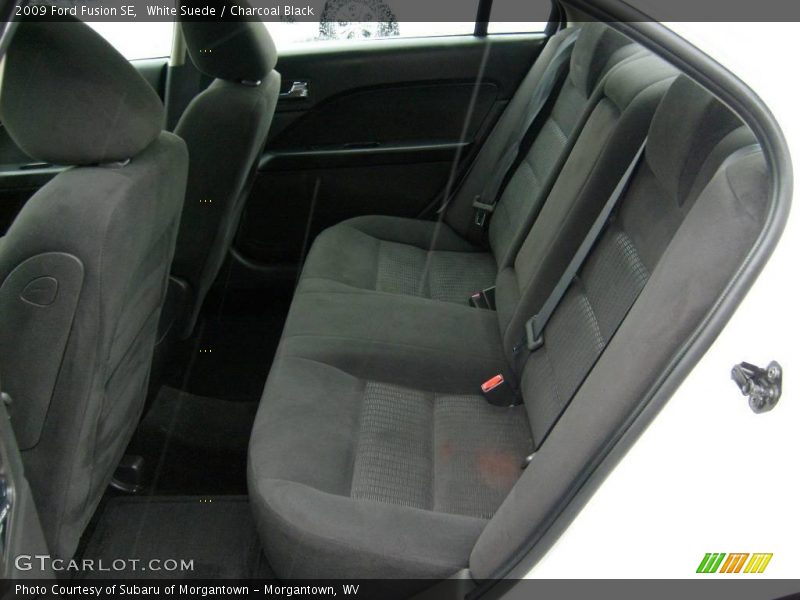 White Suede / Charcoal Black 2009 Ford Fusion SE