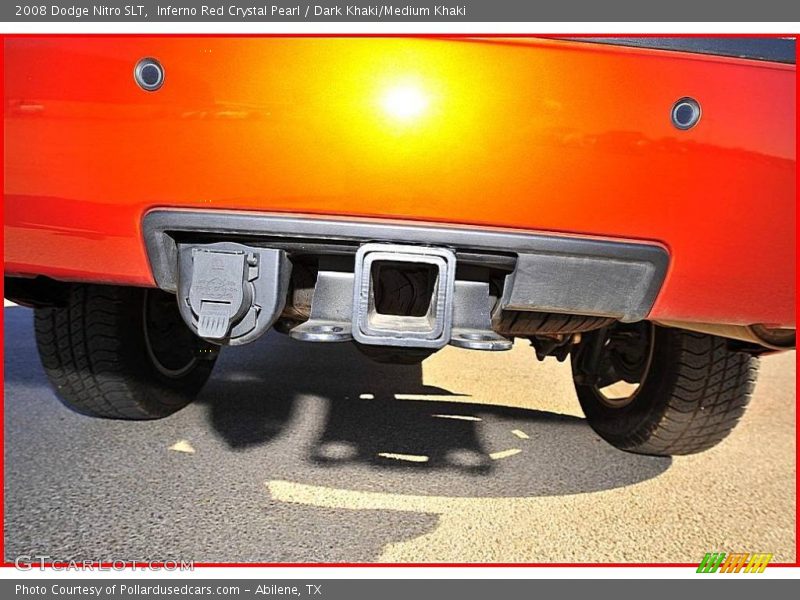 Inferno Red Crystal Pearl / Dark Khaki/Medium Khaki 2008 Dodge Nitro SLT