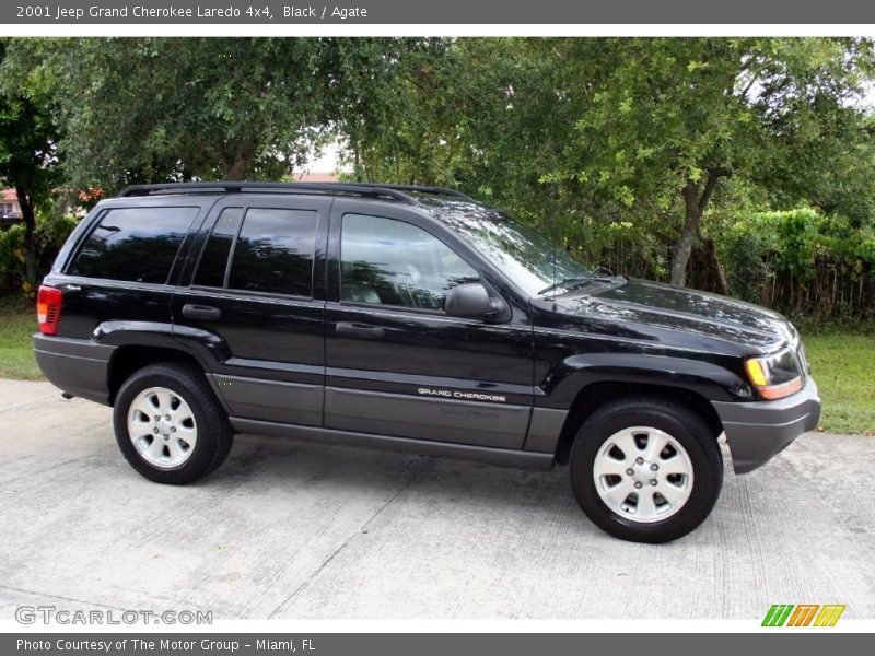 Black / Agate 2001 Jeep Grand Cherokee Laredo 4x4
