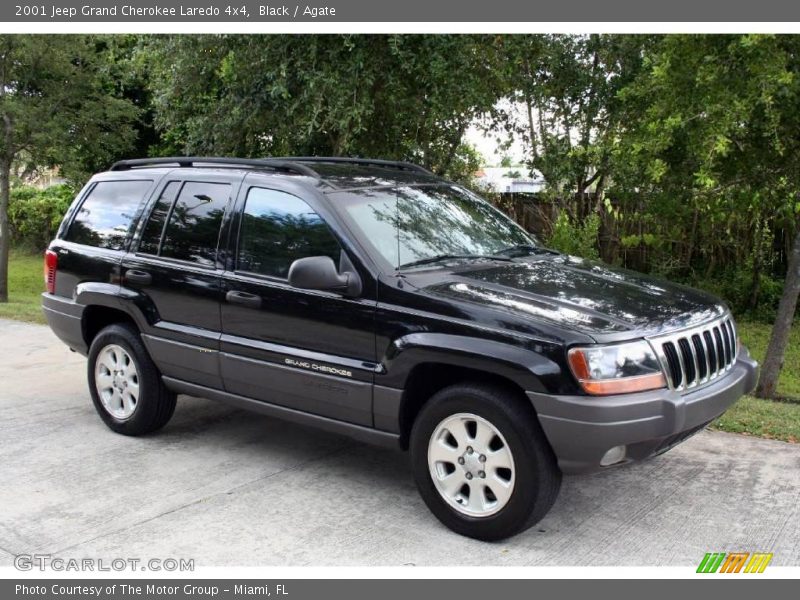 Black / Agate 2001 Jeep Grand Cherokee Laredo 4x4