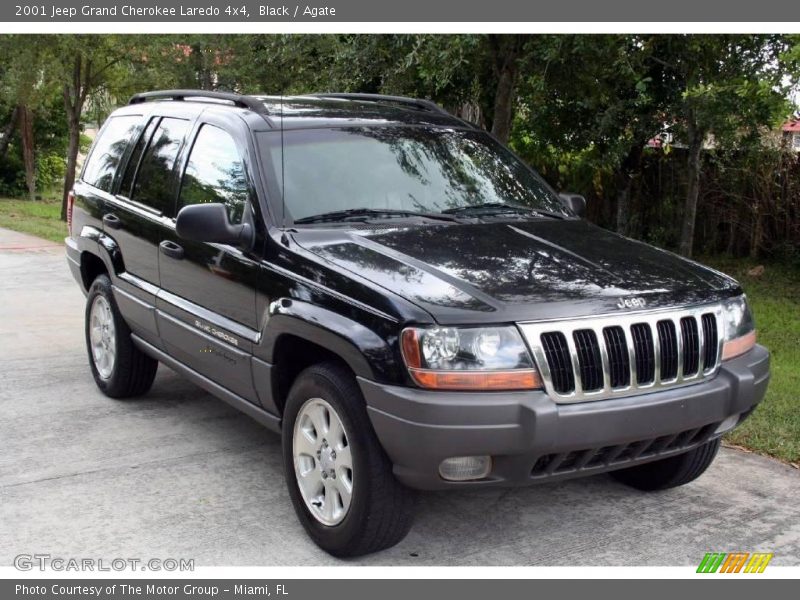 Black / Agate 2001 Jeep Grand Cherokee Laredo 4x4
