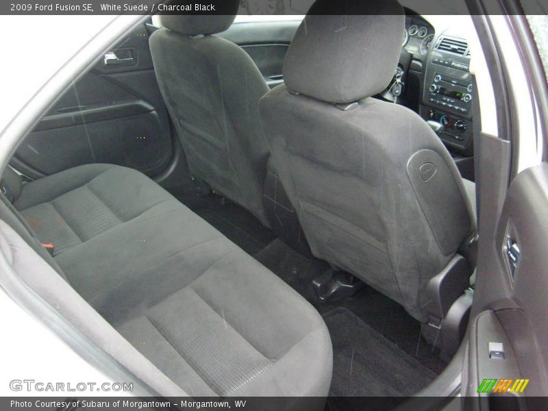 White Suede / Charcoal Black 2009 Ford Fusion SE