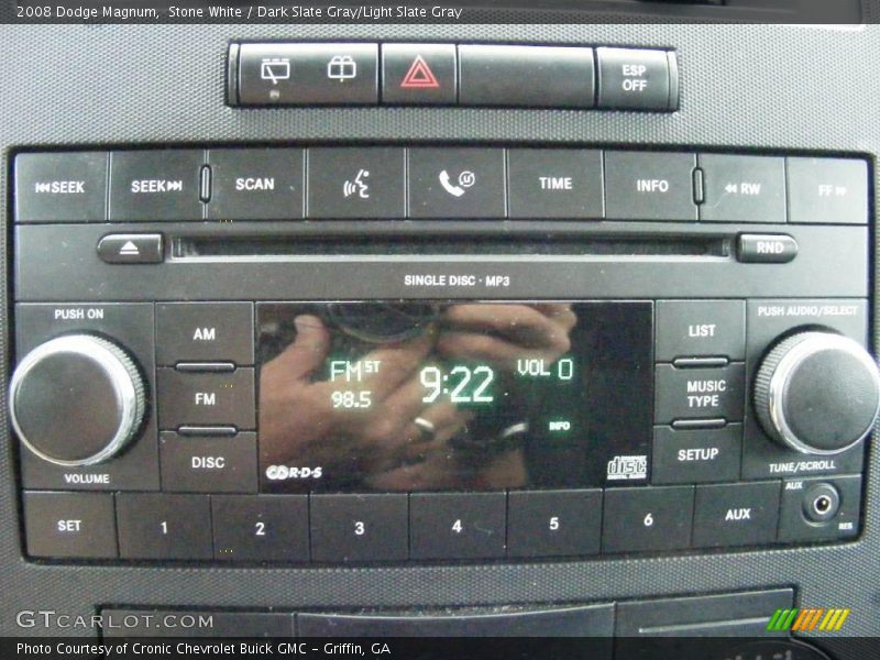 Stone White / Dark Slate Gray/Light Slate Gray 2008 Dodge Magnum